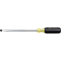 JKSS-8 Slot Screwdriver, 3/8" Tip, Square, 8" L, Cushion Grip Handle TGS INDUSTRIEL