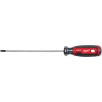 Tournevis d&eacute;b&eacute;niste, Tige de 3/16", Ronde, 254 mm lo, Prise en Coussin&eacute;e TGS INDUSTRIEL