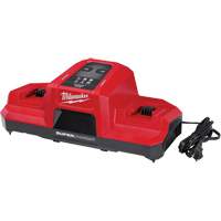 Super chargeur &agrave; double baie simultan&eacute;e M18, 18 V, Lithium-ion TGS INDUSTRIEL
