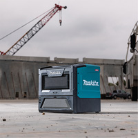 Four &agrave; micro-ondes sans fil 40 V Max XGT (outil seulement), 350 W/500 W, Noir/bleu TGS INDUSTRIEL