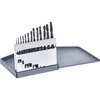 Hyper Jobber Length Drill Bit Set, 13 Pieces, High Speed Steel TGS INDUSTRIEL