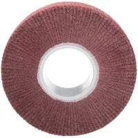 Brosse &agrave; lamelle de finition Scotch-Brite, Oxyde d'aluminium, Grain Fin, 8" x 2" x 3" TGS INDUSTRIEL