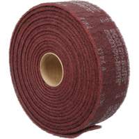 Ruban de nettoyage et de finition Scotch-Brite, Fin, 4" la x 30' lo TGS INDUSTRIEL