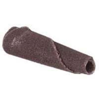 ALO Spiral Cartridge Roll, 240 Grit, 3/16" Dia., Aluminum Oxide, 1" L, 1/8" Arbor TGS INDUSTRIEL