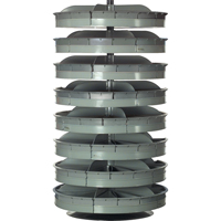 Modules de stockage Rotabin, 500 lb Capacit&eacute; par niveau, 8 Niveau(x), 66" ha x 34" dia TGS INDUSTRIEL