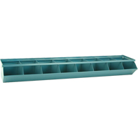 Bacs sectionnels superposables, Cap. 100 lb, 37" la x 8" p x 4-1/2" h, Bleu TGS INDUSTRIEL