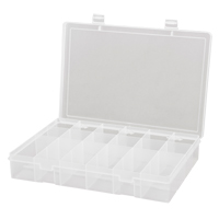 Boîtes &agrave; compartiments compactes en polypropyl&egrave;ne, 13-1/8" la x 9" p x 2-5/16" h, 18 compartiments TGS INDUSTRIEL