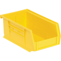 Bacs ultra empilable & suspendable, 4-1/8" la, 3" h x 7-3/8" p, Jaune TGS INDUSTRIEL