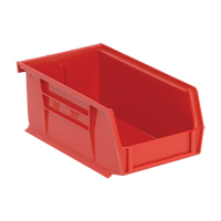 Bacs ultra empilable & suspendable, 4-1/8" la, 3" h x 7-3/8" p, Rouge TGS INDUSTRIEL