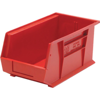 Bacs ultra empilable & suspendable, 8-1/4" la, 7" h x 14-3/4" p, Rouge TGS INDUSTRIEL