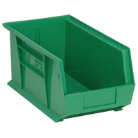 Bacs ultra empilable & suspendable, 8-1/4" la, 7" h x 14-3/4" p, Vert TGS INDUSTRIEL