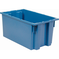 Contenants Stack & Nest, 9" x 18" x 11", Bleu TGS INDUSTRIEL