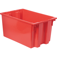 Contenants Stack & Nest, 12" x 23,5" x 15,5", Rouge TGS INDUSTRIEL