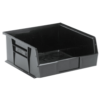Bacs ultra empilable & suspendable, 11" la, 5" h x 10-7/8" p, Noir TGS INDUSTRIEL