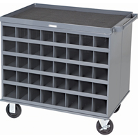 Postes/chariots de travail robustes &agrave; 2 c&ocirc;t&eacute;s, 1000 lb Capacit&eacute;, 34" x la, 32" x ha, 24" p, Enti&egrave;rement soud&eacute; TGS INDUSTRIEL