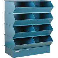 Syst&egrave;mes sectionnels &agrave; assembler, Cap. 5000 lb, 37" la x 24" p x 44" h, Bleu TGS INDUSTRIEL