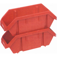 Boîtes &agrave; ramassage rapide "Quick Pick", 5" x 6,625" x 12,5", Rouge TGS INDUSTRIEL