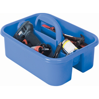 CHARIOT FOURN BLEU 18 1/2"LX13 3/4"LAX8 3/4"H, 5,5" x 13-3/8" x 13-3/8", Bleu TGS INDUSTRIEL