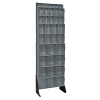 Support pour bacs basculants, 23-5/8" la x 8" p x 75" h, 36 tiroirs TGS INDUSTRIEL