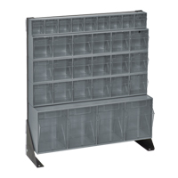 Support pour bacs basculants, 23-5/8" la x 8" p x 28" h, 31 tiroirs TGS INDUSTRIEL
