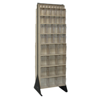 Support pour bacs basculants, 23-5/8" la x 16" p x 75" h, 72 tiroirs TGS INDUSTRIEL