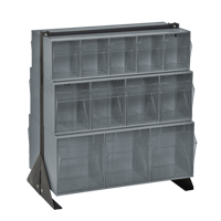 Support pour bacs basculants, 23-5/8" la x 16" p x 28" h, 24 tiroirs TGS INDUSTRIEL