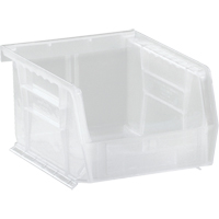 Bac transparent ultra empilable & suspendable, 4-1/8" la, 3" h x 5-3/8" p, Transparent TGS INDUSTRIEL