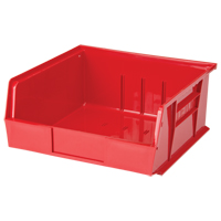 Bac empilable & &agrave; suspendre, 11" la, 5" h x 10-7/8" p, Rouge TGS INDUSTRIEL