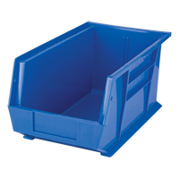 Bac empilable & &agrave; suspendre, 8-1/4" la, 7" h x 14-3/4" p, Bleu TGS INDUSTRIEL
