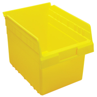 Bacs pour &eacute;tag&egrave;re Store-Max, 8-3/8" la x 8" H x 11-5/8" p, Jaune, Capacit&eacute; 44 lb TGS INDUSTRIEL
