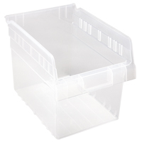 Bacs pour &eacute;tag&egrave;re Store-Max, 8-3/8" la x 8" H x 11-5/8" p, Transparent, Capacit&eacute; 44 lb TGS INDUSTRIEL
