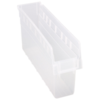 Bacs pour &eacute;tag&egrave;re Store-Max, 4-3/8" la x 8" H x 17-7/8" p, Transparent, Capacit&eacute; 56 lb TGS INDUSTRIEL