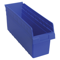 Bacs pour &eacute;tag&egrave;re Store-Max, 6-5/8" la x 8" H x 17-7/8" p, Bleu, Capacit&eacute; 56 lb TGS INDUSTRIEL