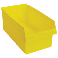 Bacs pour &eacute;tag&egrave;re Store-Max, 11-1/8" la x 8" H x 17-7/8" p, Jaune, Capacit&eacute; 56 lb TGS INDUSTRIEL