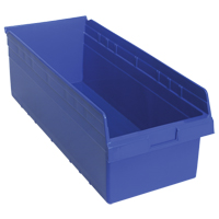 Bacs pour &eacute;tag&egrave;re Store-Max, 11-1/8" la x 8" H x 23-5/8" p, Bleu, Capacit&eacute; 68 lb TGS INDUSTRIEL