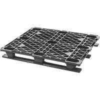 Palette empilable en plastique, Acc&egrave;s de Quatre c&ocirc;t&eacute;s, 48" lo x 40" la x 5-3/5" h TGS INDUSTRIEL