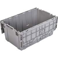 Bac emboîtable FP243C FliPak, 26,9" x 16,9" x 12,1", Gris TGS INDUSTRIEL