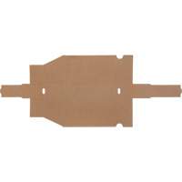 Boîtes profondes en carton ondul&eacute;, 1-15/16" la x 11-1/4" p x 4-1/2" h, Beige TGS INDUSTRIEL