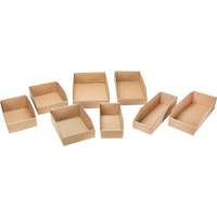 Boîtes profondes en carton ondul&eacute;, 11-3/4" la x 17-1/4" p x 4-1/2" h, Beige TGS INDUSTRIEL