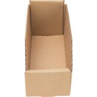 Boîtes profondes en carton ondul&eacute;, 3-3/4" la x 11-1/4" p x 4-1/2" h, Beige TGS INDUSTRIEL