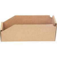 Boîtes profondes en carton ondul&eacute;, 3-3/4" la x 11-1/4" p x 4-1/2" h, Beige TGS INDUSTRIEL