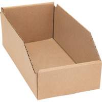 Boîtes profondes en carton ondul&eacute;, 5-3/4" la x 11-1/4" p x 4-1/2" h, Beige TGS INDUSTRIEL
