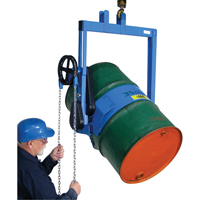 Leveur de baril, Baril de 55 gal. US (45 gal. imp.), Capacit&eacute; 800 lb/363 kg TGS INDUSTRIEL