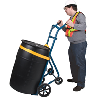 Diable pour baril, Fabriqu&eacute; en Acier, 25 - 55 gal. US (20 - 45 gal. imp.) TGS INDUSTRIEL