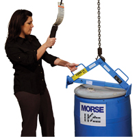 Leveur de baril, 30 - 85 gal. US (25 - 70 gal. imp.), Cap. 1000 lb/454 kg TGS INDUSTRIEL