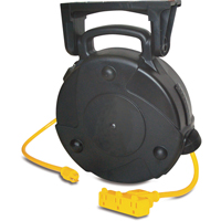 Industrial Cord Reels, 40', SJTW, 12/3 Gauge, 15 A TGS INDUSTRIEL