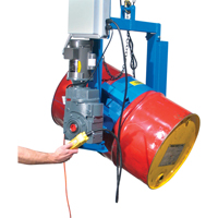 BASCULE BARIL POUDRE 1 PHASE/115V CAP 1500LB, Baril de 55 gal. US (45 gal. imp.), Capacit&eacute; 1500 lb/680 kg TGS INDUSTRIEL