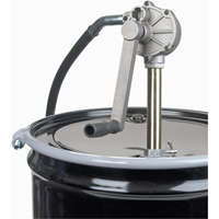 Pompes rotatives pour barils, Aluminium, Pour capacit&eacute; 15-55 gal., 6-3/4 oz par r&eacute;volution TGS INDUSTRIEL