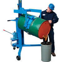 Basculeur - palettiseurs pour barils, 55 gal. US (45 gal. imp.) TGS INDUSTRIEL