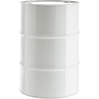 Barils en acier, 55 gal. US (45,8 gal. imp.), Doubl&eacute;, Blanc, Dessus ferm&eacute;, 1A1/Y1.8/300, Calibre 16 TGS INDUSTRIEL